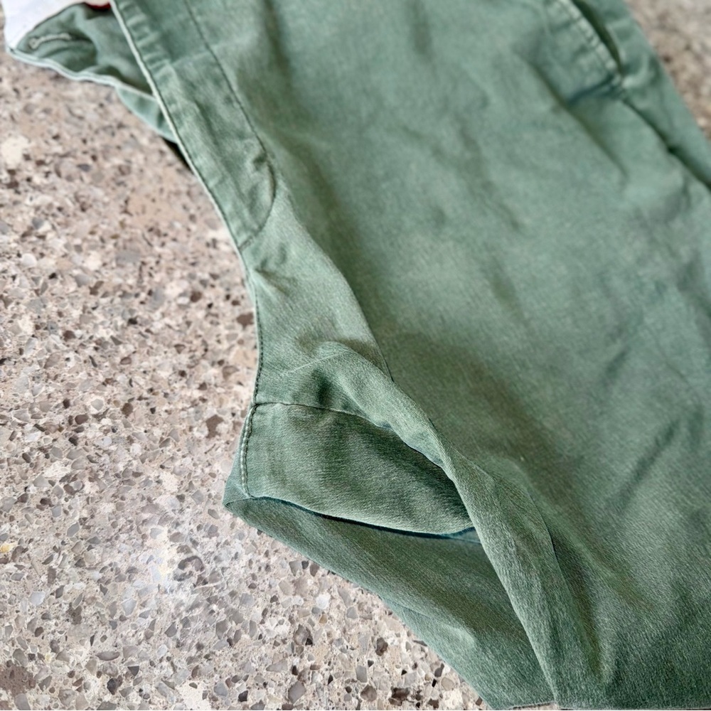 Good Threads Men's Athletic-Fit Washed Comfort Stretch Chino Pant -32X30  OLVGRN - Picture 8 of 9